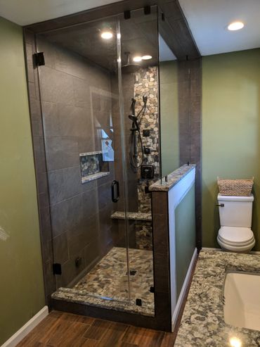 NJ Frameless Shower Door